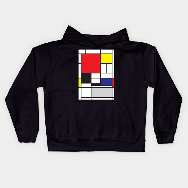 Abstract#19 Kids Hoodie by process22